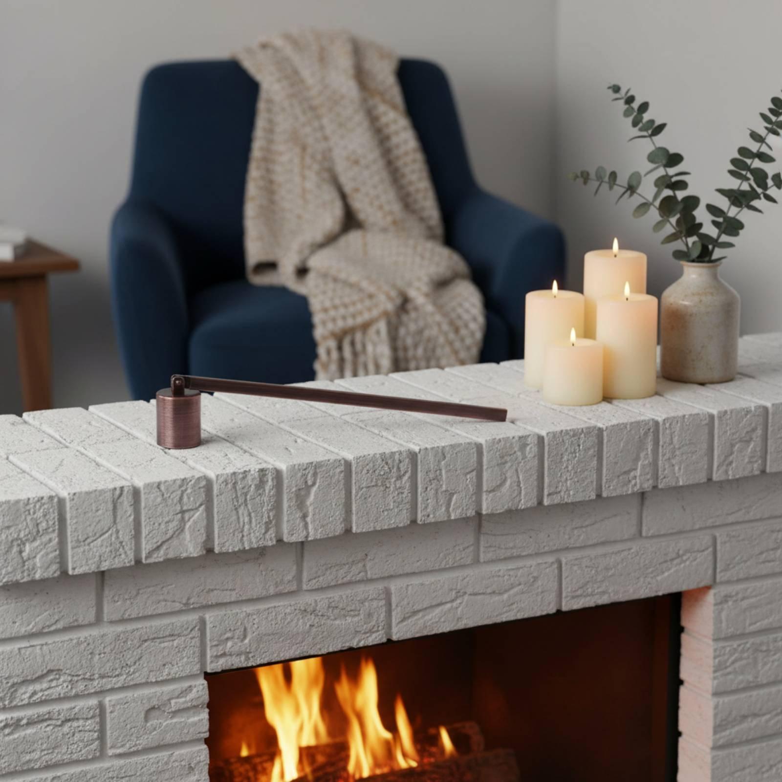 Candle Wick - Kaarsreducerende rookdemper, kaarsenbel voorkomt wasachtige spatten,