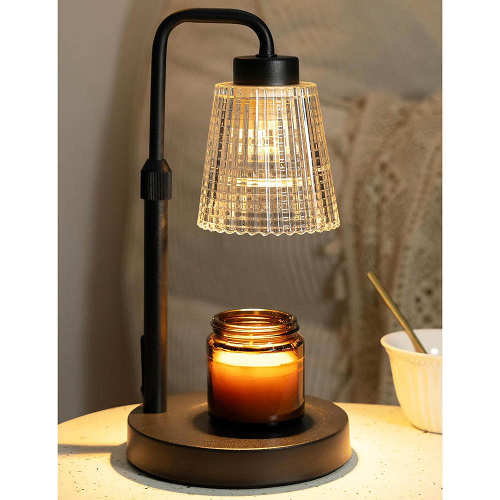 Wax Melts - Kaarsverwarmerlamp met timer, dimbaar, housewarming cadeau,