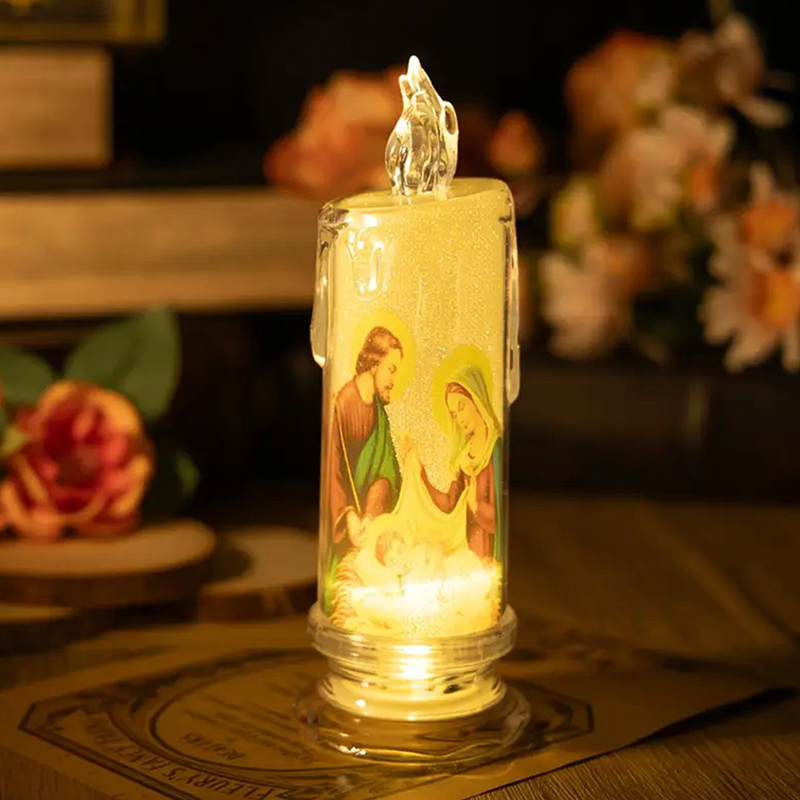 Jezus Maagd Christus LED Kaars - Silk Candle recensie en prijs