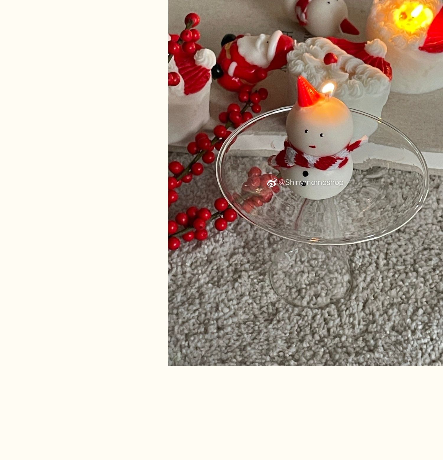 Koreaanse stijl ins kerstkaars - Soy Wax recensie en prijs