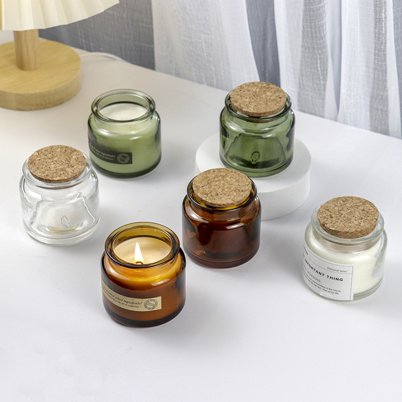 Retro bruine hittebestendige h - Candle Containers recensie en prijs