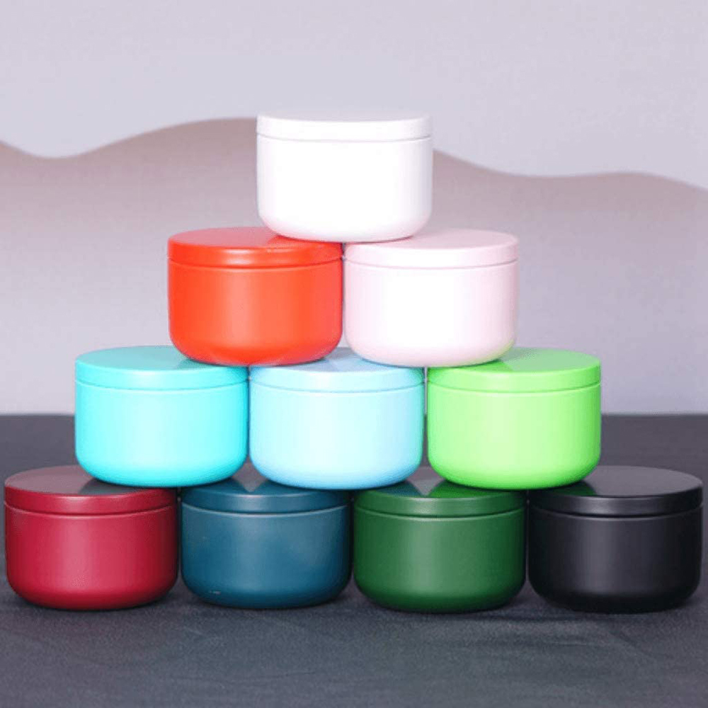 Theeblikje met luchtdichte dek - Candle Containers recensie en prijs